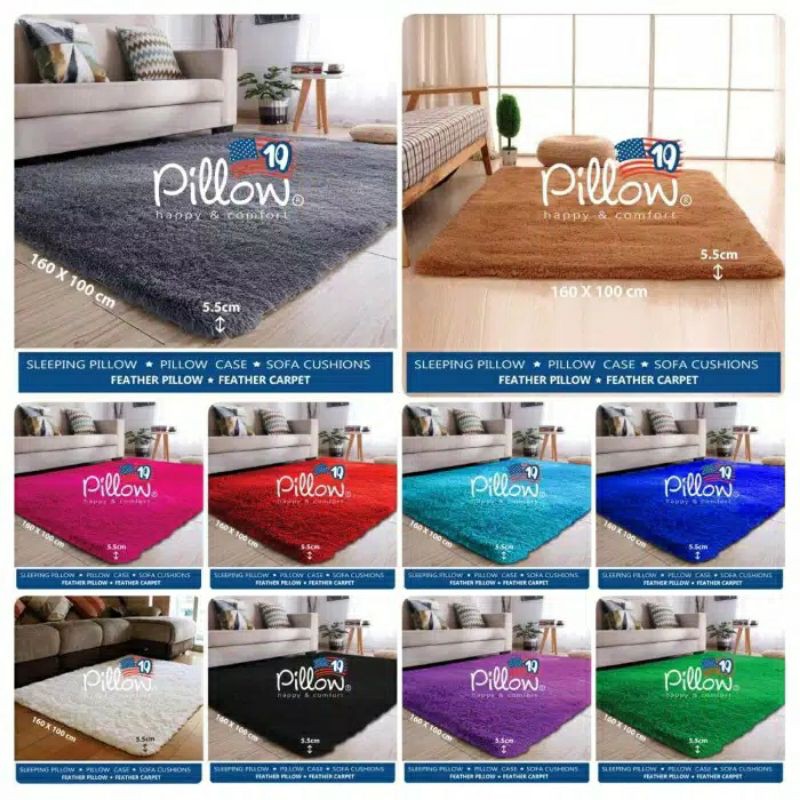 Karpet Bulu Pillow
