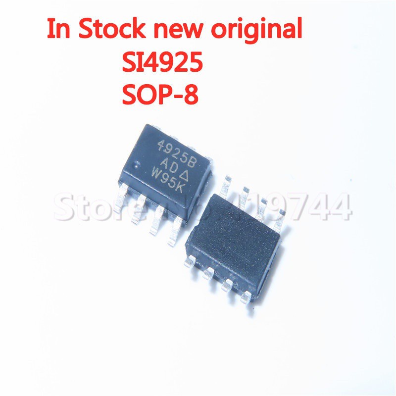 5pcs Ic Si4925 Sop-8 Si4925Dy-T1-E3 4925 P-Channel Mos Tube