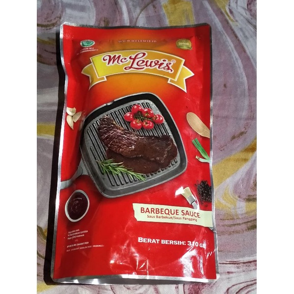 

Sauce barbeque Mc Lewis 310gram