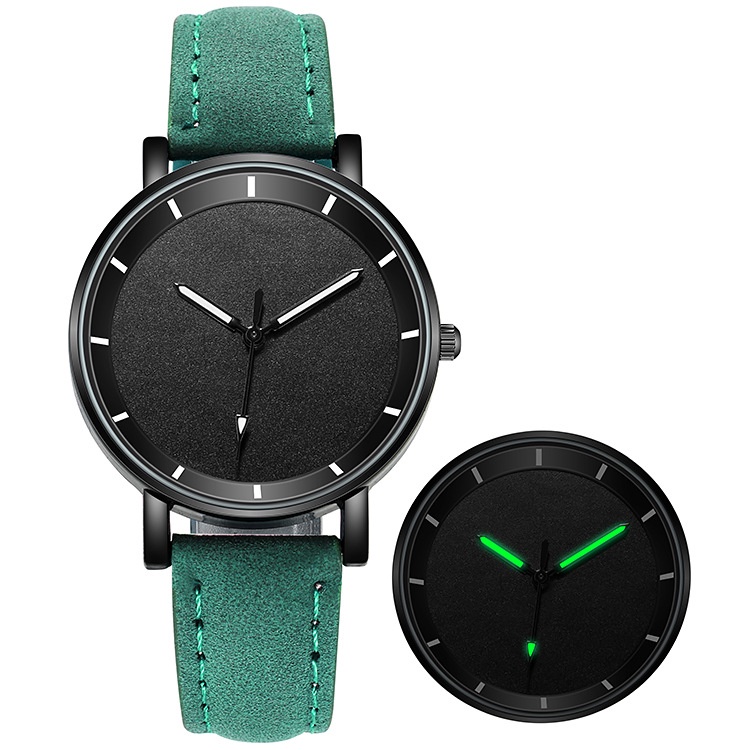 (BISA COD) Jam Tangan Quartz Strap PU Analog Casual Gaya Retro Cute Wanita Watch Korean Fashion