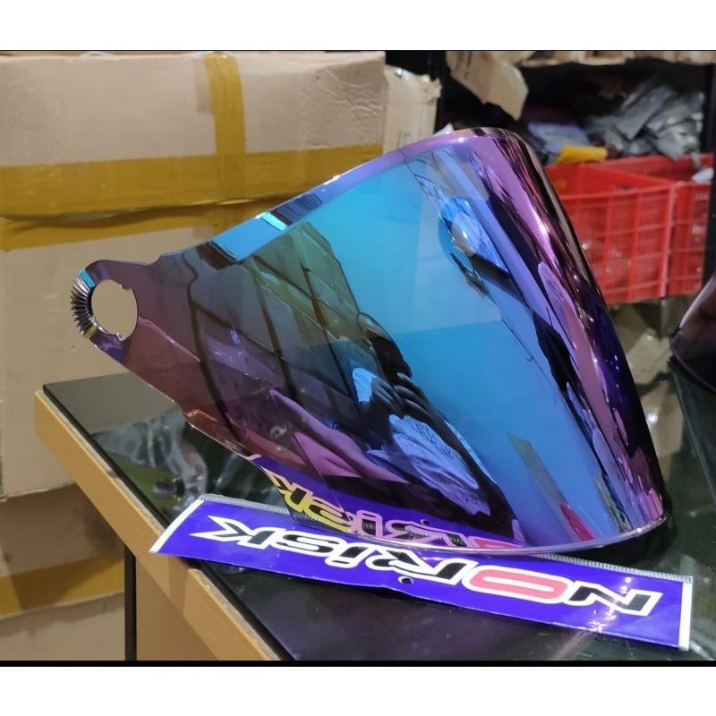 flat Visor Helm Kyt 2vision Ink cx-22 Kyt Forza Kyt Romeo Helm Dealer Nmax Honda trx iridium blue gold silver rainbow