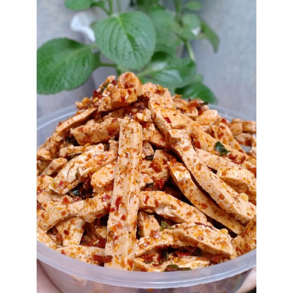 BASRENG DAUN JERUK BUMBU REMPAH-Pedas Nampol 100gr