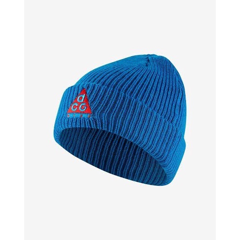 Topi Nike Acg Beanie Blue Kupluk Authentic