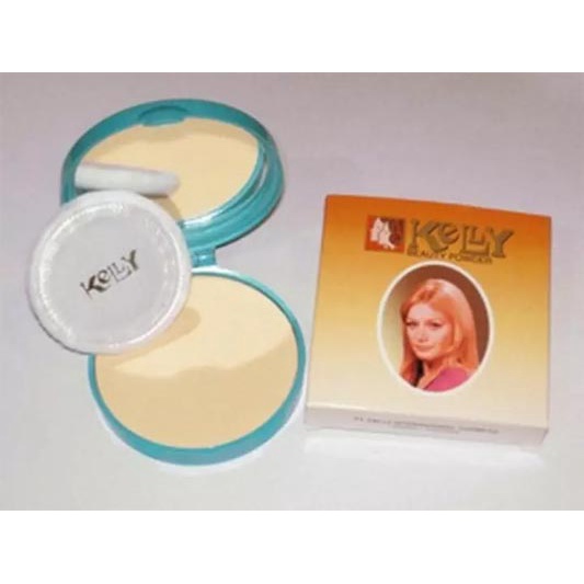 Kelly Beauty Powder Bedak Padat Kelly Kuning Langsat / Natural Kelly Compact Powder TWC