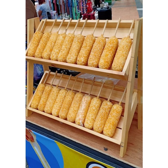 RAK CORNDOG/ RAK DISPLAY / RAK MAKANAN JAJANAN KOREA