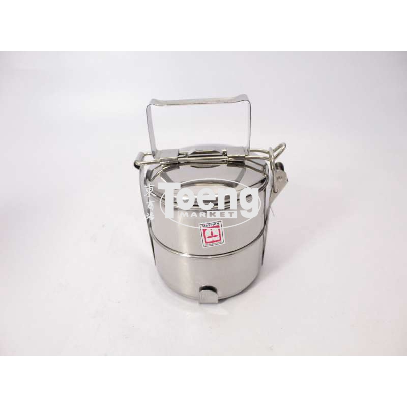 CUCI GUDANG RANTANG 10CM SUSUN 2 (KUNCI) SS / RANTANG STAINLESS SUSUN 2 MASPION