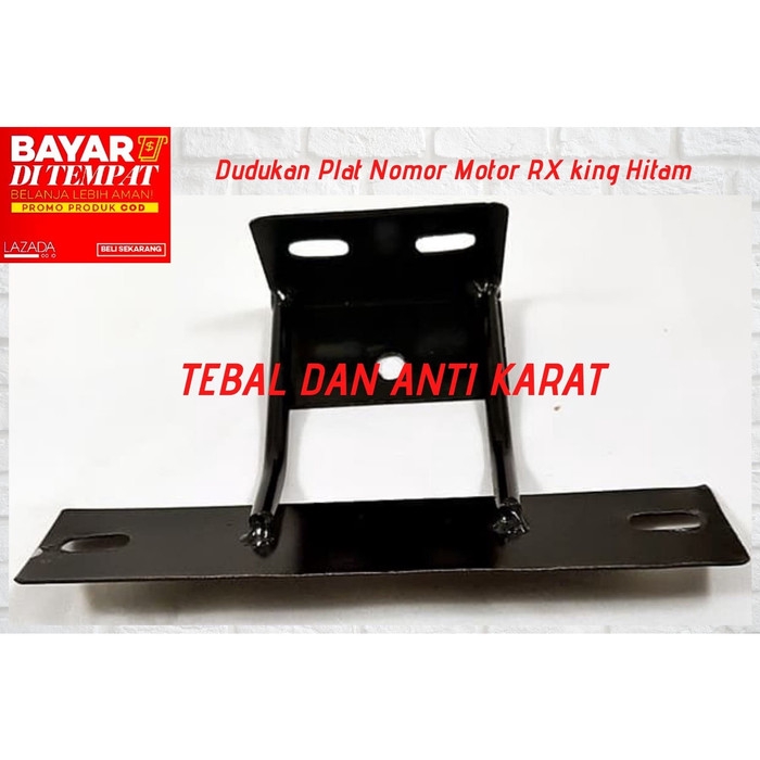 dudukan plat nomor belakang rx king bayar di tempat