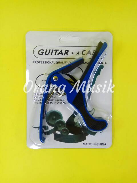 Capo Gitar Akustik dan Klasik - Cappo Gitar String dan Nylon