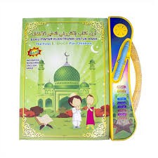 Mainan ebook muslim buku pintar anak dengan 4 bahasa edukasi anak-3