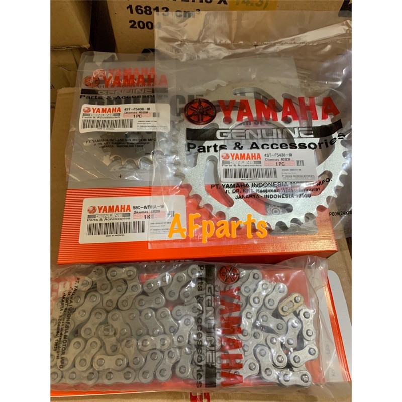 Gear set / gir set jupiter MX 135 new , mx new