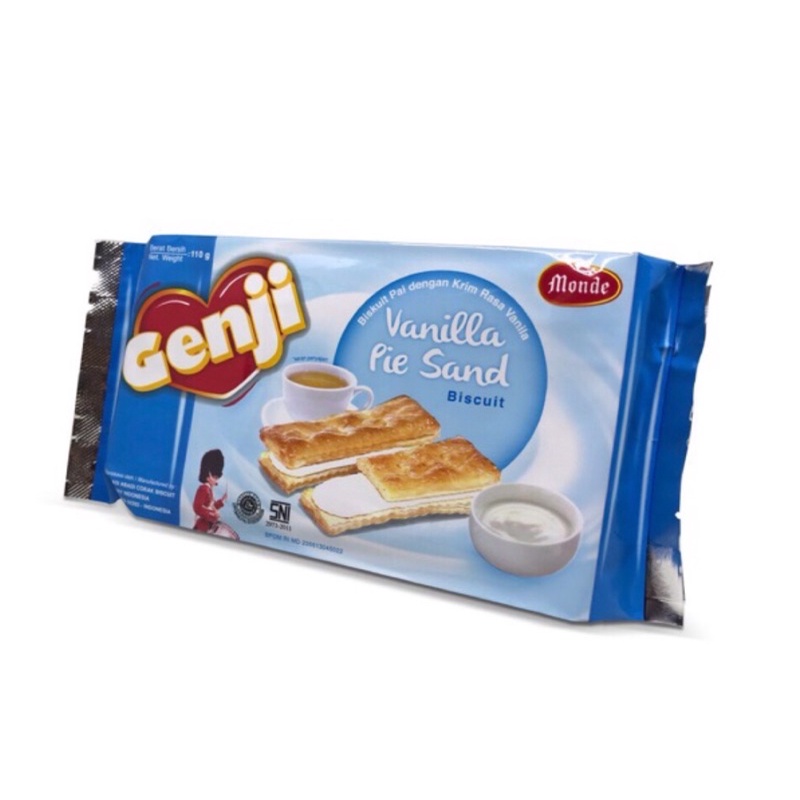 

Genji vanilla pie sand biscuit