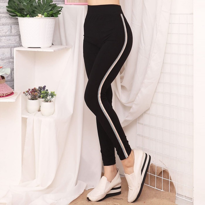 Celana Cewek Murah Kekinian Model Baggy Pants Casual Santai Forma UY910 [Legging Import Lis Ro]Cela