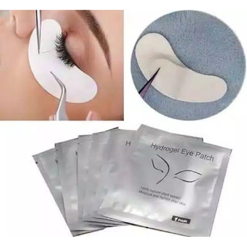 Hydrogel eyepatch eyelash Extension tanam bulu mata