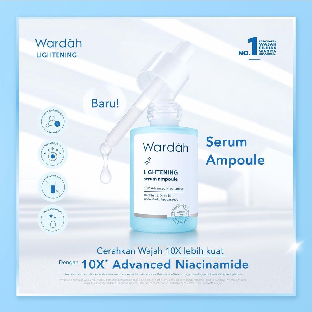 WARDAH LIGHTENING SERUM AMPOULE 30ML