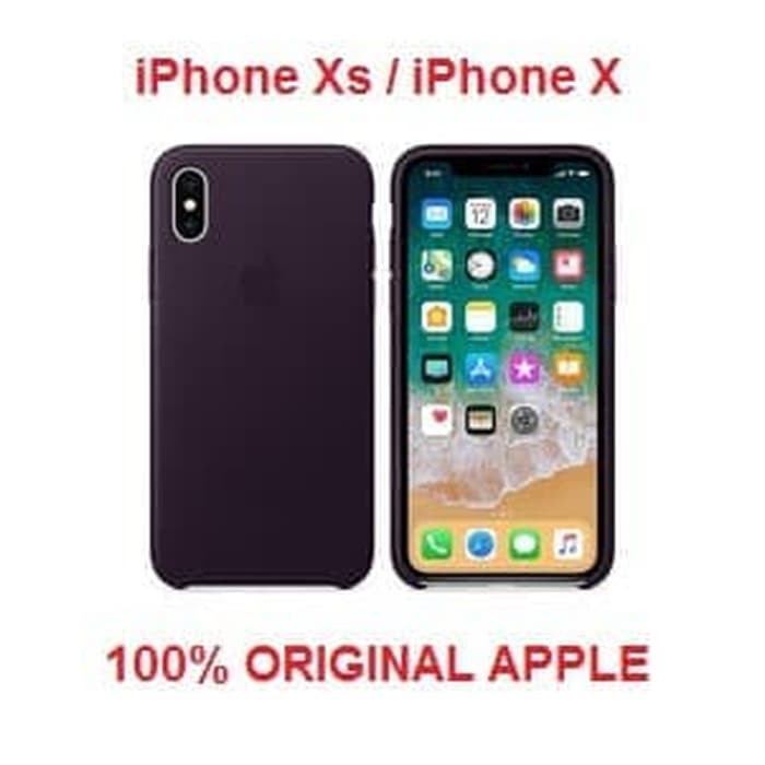 Leather Case iPhone XS / iPhone X APPLE iPhone XS / iPhone X Leather Case Original100%