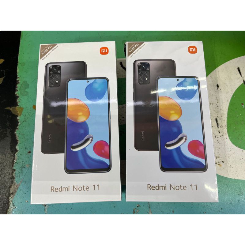 XIAOMI REDMI NOTE 11 6/128 GB 4/128 GB GARANSI RESMI XIAOMI INDONESIA