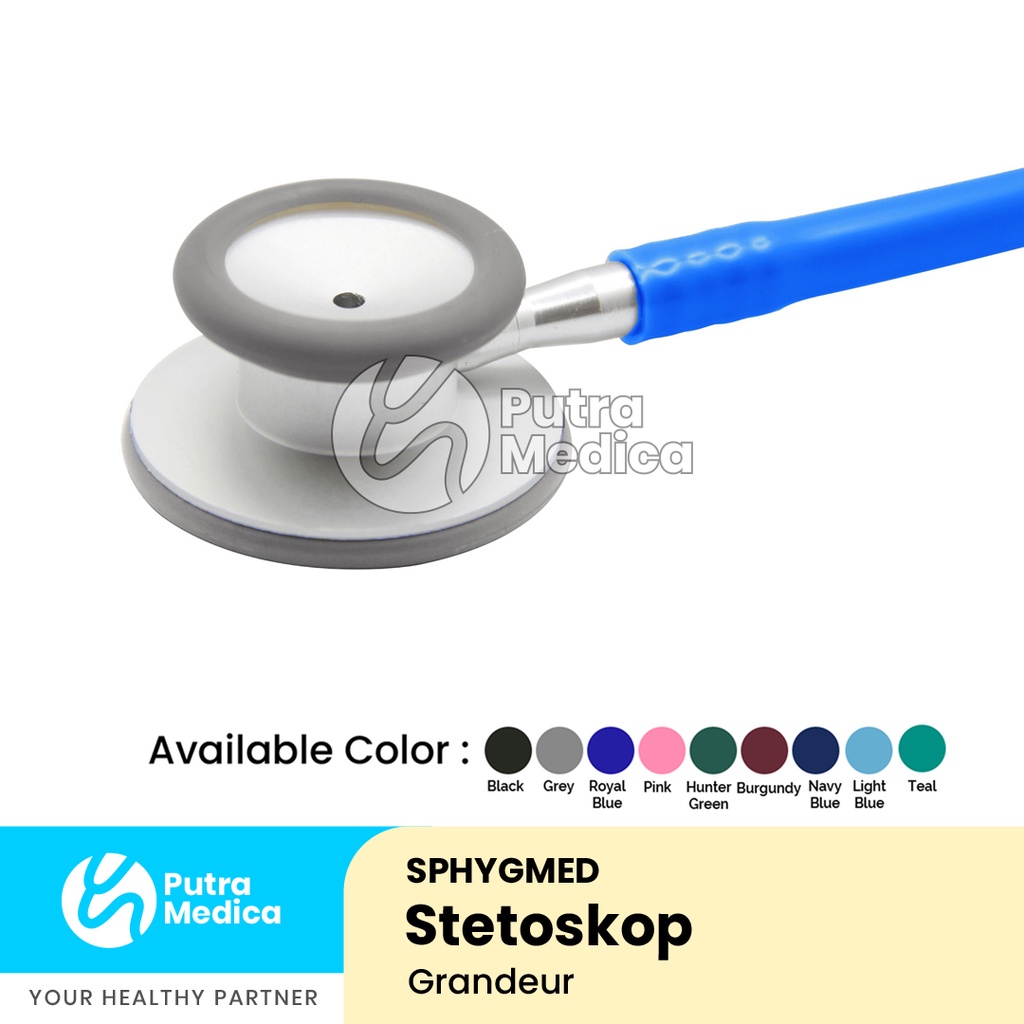 Sphygmed Stetoskop Grandeur Dual Head Dewasa / Stethoscope Warna Warni / Stethoscop / Stetoscope / Stetoscop / Alat Kedokteran