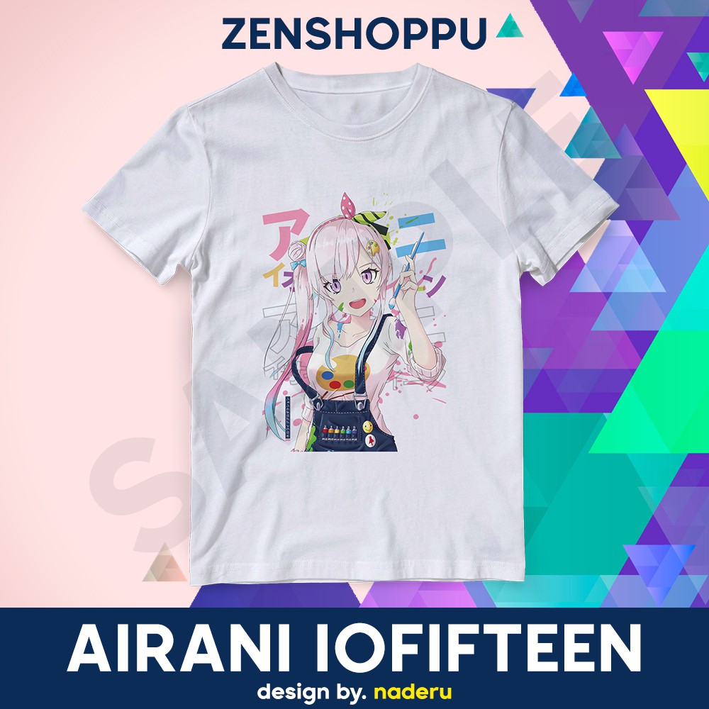 Airani Iofifteen Hololive ID Kaos T-Shirts