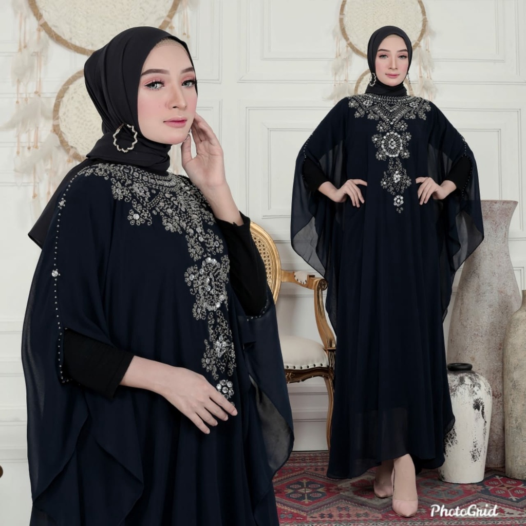 HOPYLOVY - KAFTAN WANITA HIJAB MODEL TERBARU JIHAN