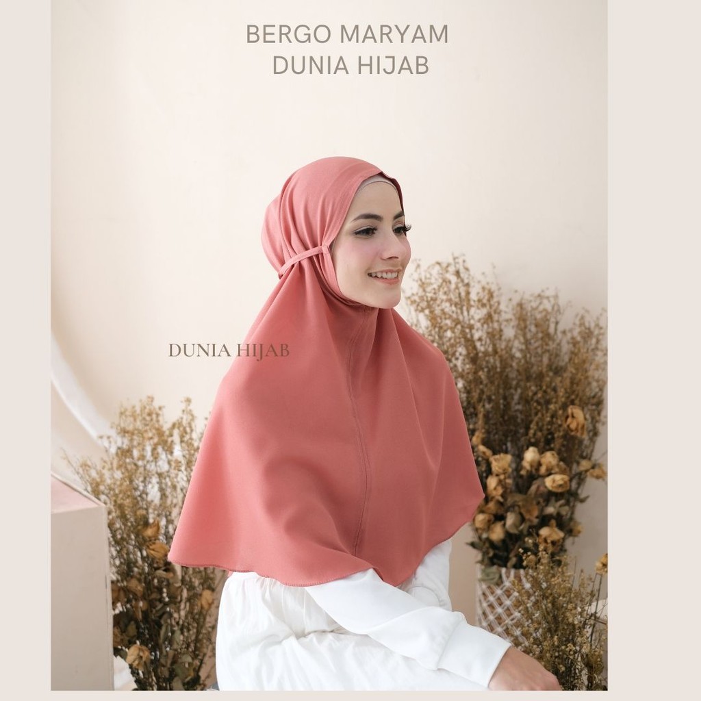 Hijab instant/Bergo maryam diamond-1