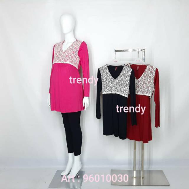Blus ibu hamil tangan panjang