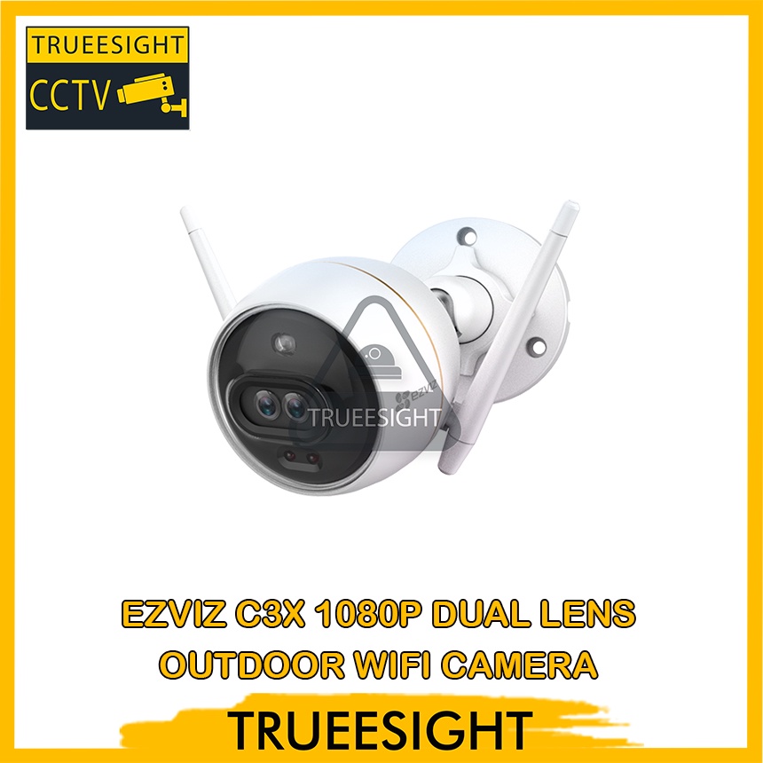 Ezviz C3X 1080P AI Powered Dark Fighter Dual Lens Outdoor Wifi Camera