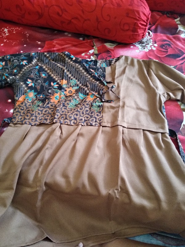Atasan Batik Dolby Dolbi Dobby Doby Tenun Sutra Tulis Halus Katun Atbm Baron ,sarombit Atasan