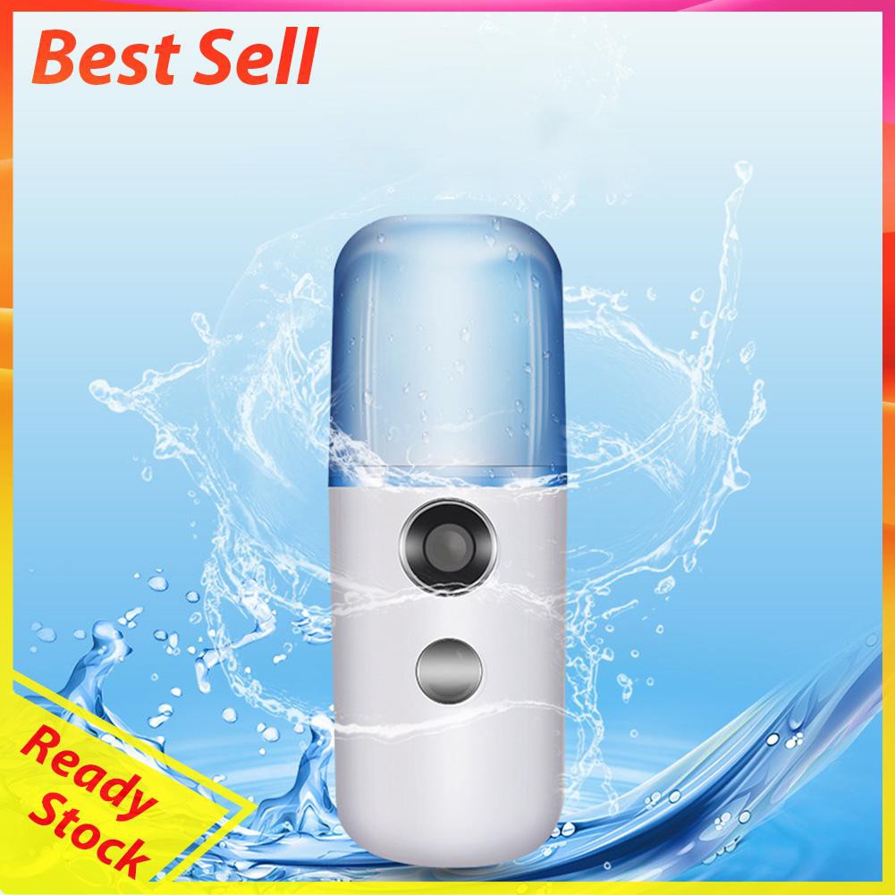 Hotbrand 30ml Nano Mist Sprayer Facial Steam Face Humidifier Spray Beauty Device