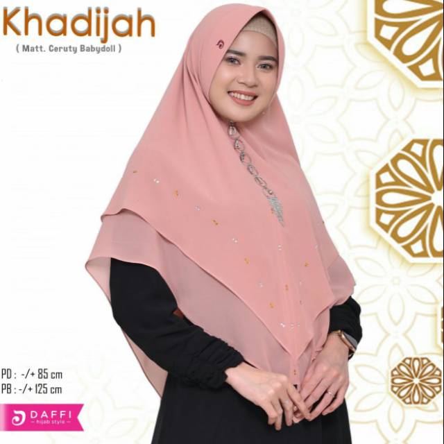 Khimar Jumbo Khadijah Salem Ori Daffi Hijab