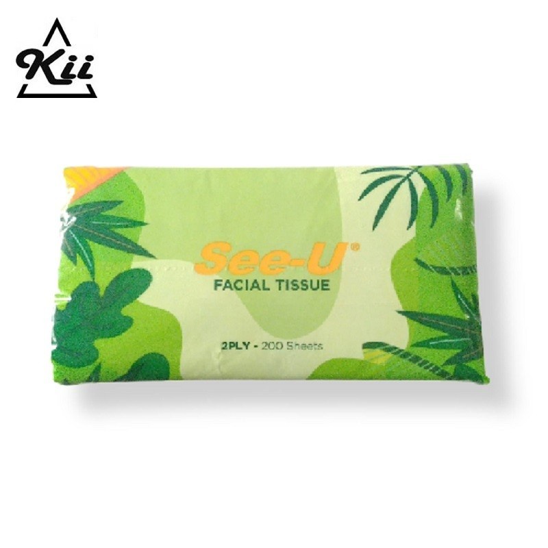 Tissue Facial 2ply - Tissue Wajah 200s See-U