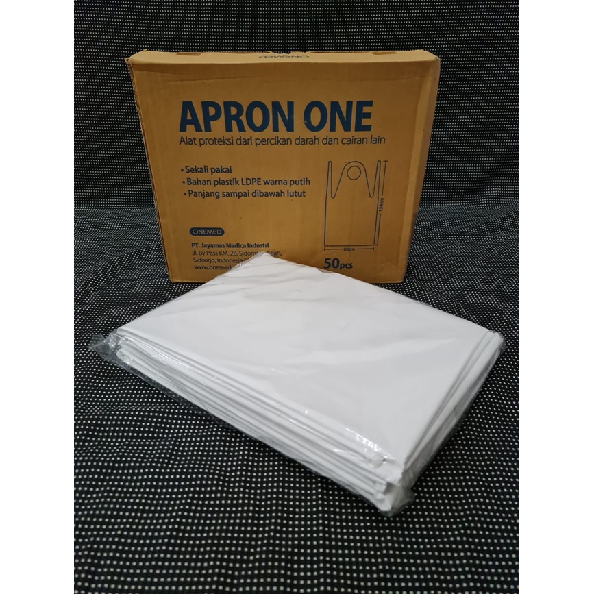 APRON ONEMED - APRON ONE - APRON PLASTIK ONEMED