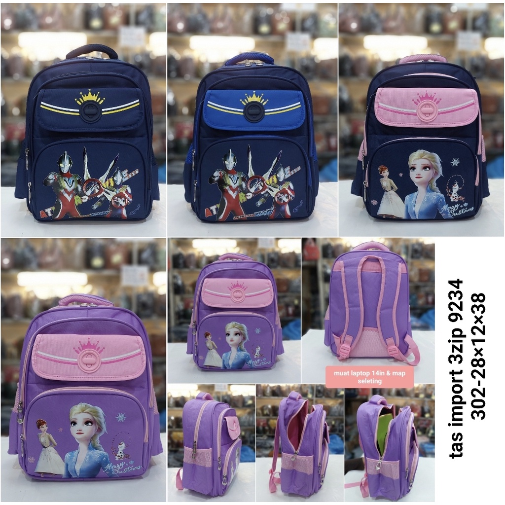 tas ransel import sd anak perempuan anak laki