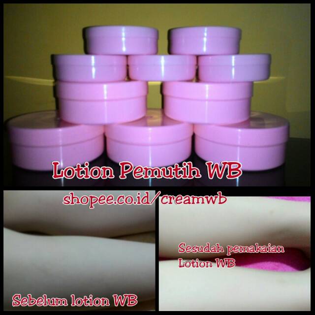 Lotion Pemutih WB / HB Racikan / HB Pemutih