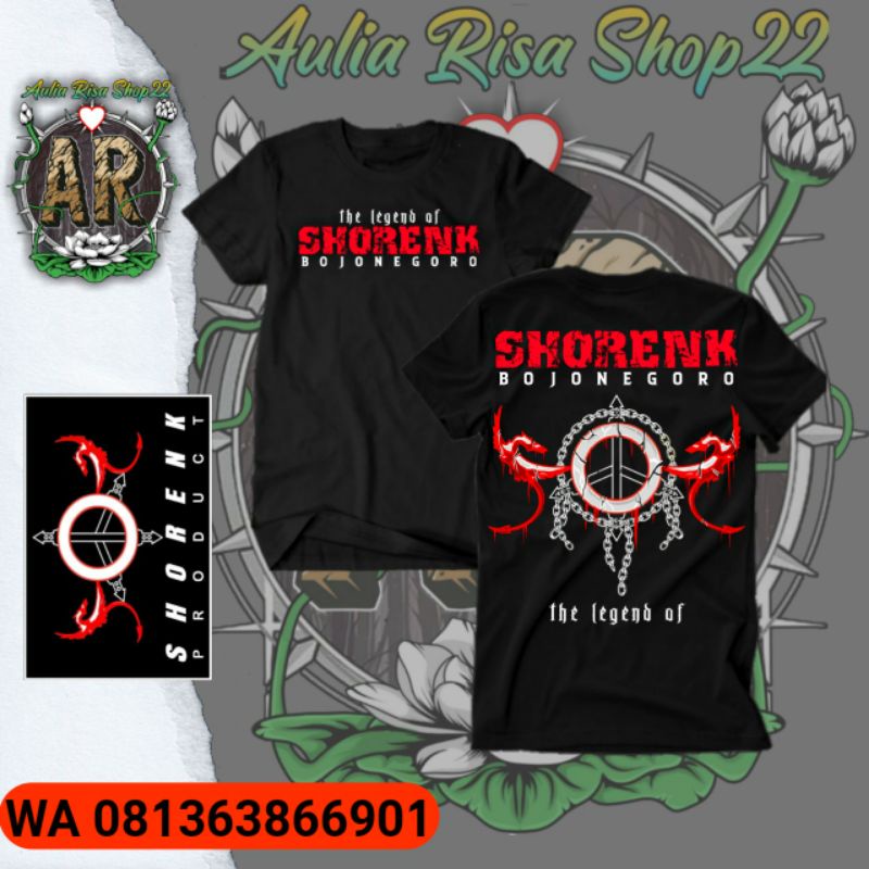 KAOS SHORENK BOJONEGORO REAL SEASON 3 @SHORENK.BOJONEGORO || LABEL SHORENK PRODUCT FREE STIKER