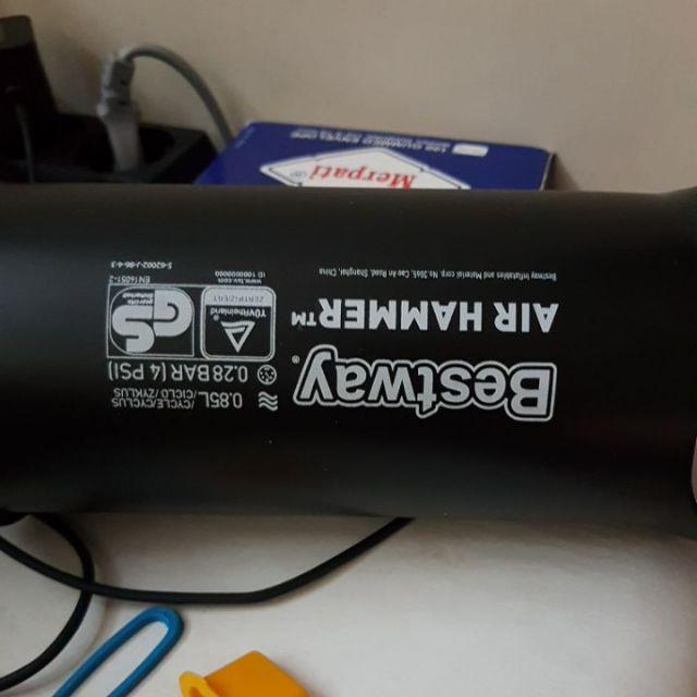 Pompa Tangan Merk Air Hammer Inflation Pump Bestway 12 Inch 62002