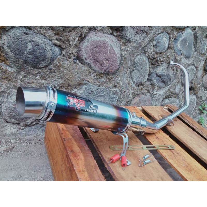 Knalpot Racing R9 Mugello Yamaha Vixion
