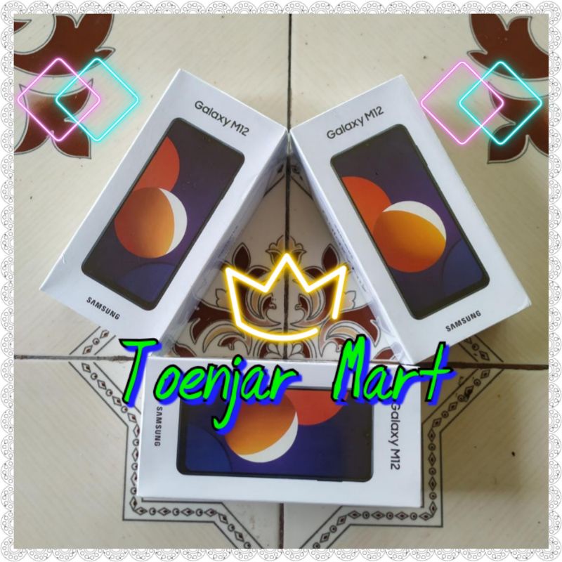 Samsung Galaxy M12 RAM 3/32 4/64 GB 48 MP Garansi Resmi