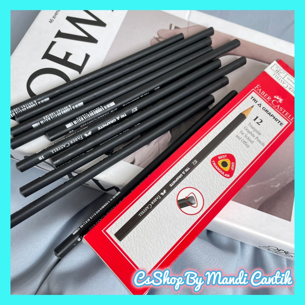 

Pensil TriGraphite FaberCastle Ready COD