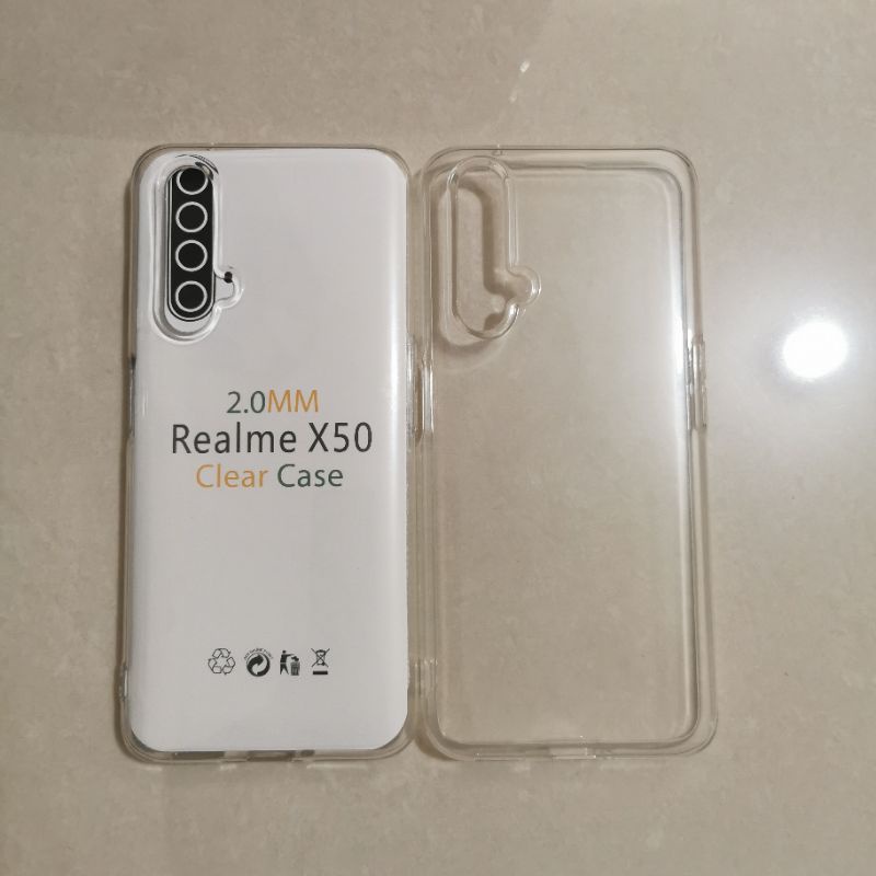 CASE OPPO RENO 3 CLEAR HD TEBAL 2.0MM BENING SOFTCASE