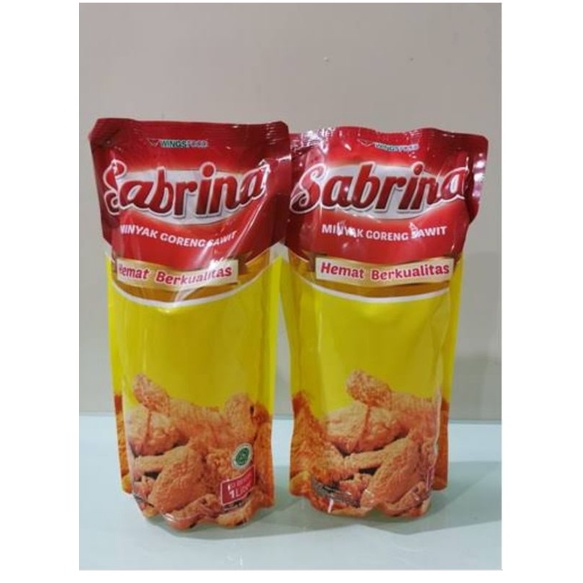 

SEMBAKO TERMURAH MINYAK GORENG SABRINA 1 LITER