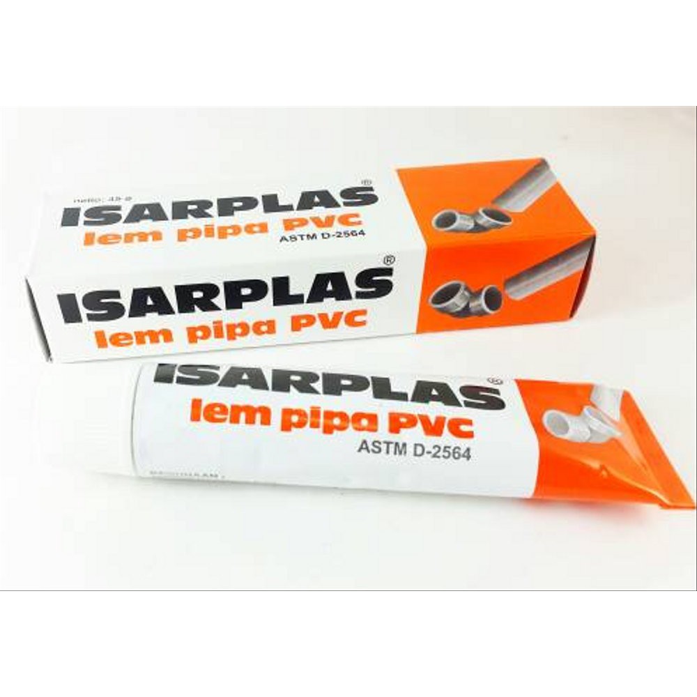 Isarplas Lem Pipa PVC Paralon 45 gram lem fox tube isarplas odol
