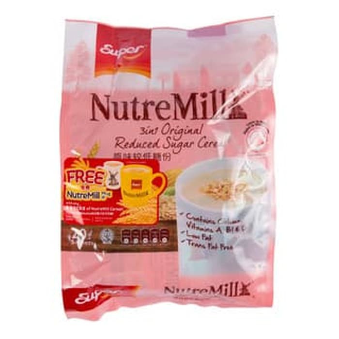 

#HANDCARRY Super Nutremill 3 In 1 Cereal Less Sugar 20sX27g - UFOHCR1163