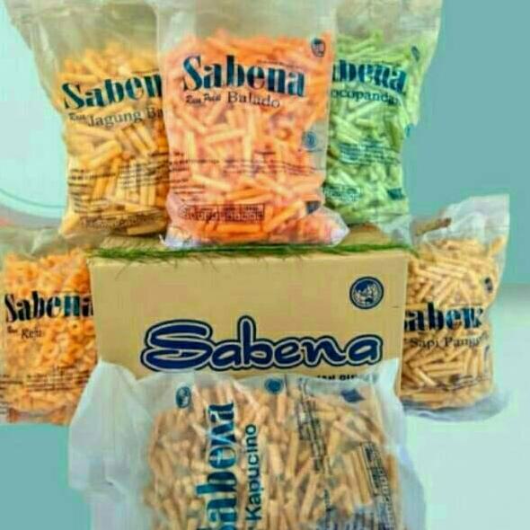 

TERBARU 12.12 Grosir Reseller Cemilan Kue Lebaran Sabena Stik dan Biscuit GOJEK GRAB JNE JNT terbai