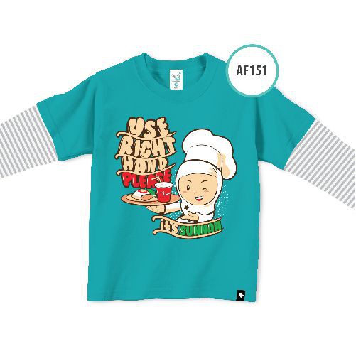  Kaos  Anak MUslim Lengan Panjang Afrakids AF 151  Use Right 