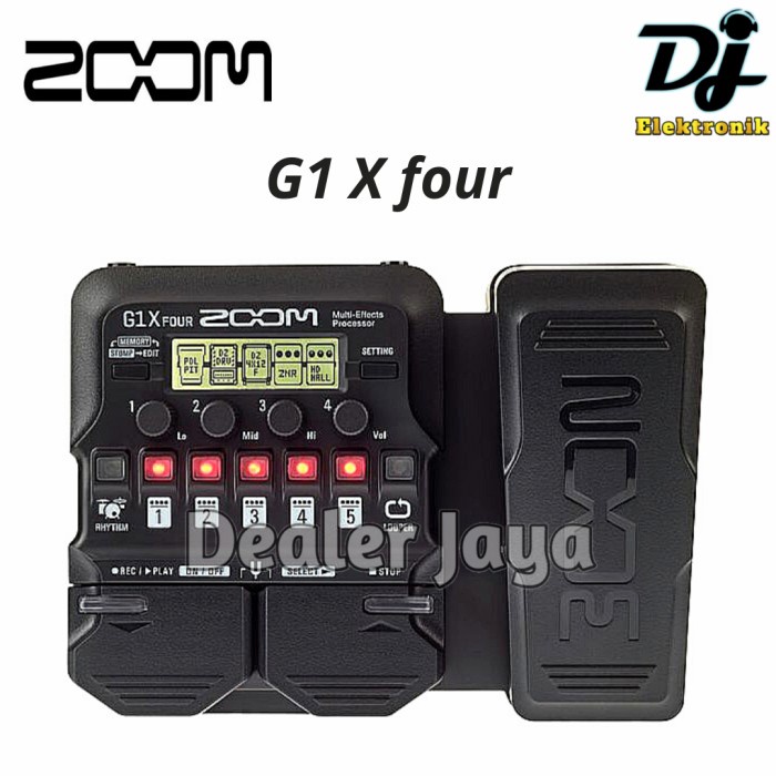 Effect / Efek Gitar Zoom G1 X / G 1 X / G-1 X / G1X FOUR
