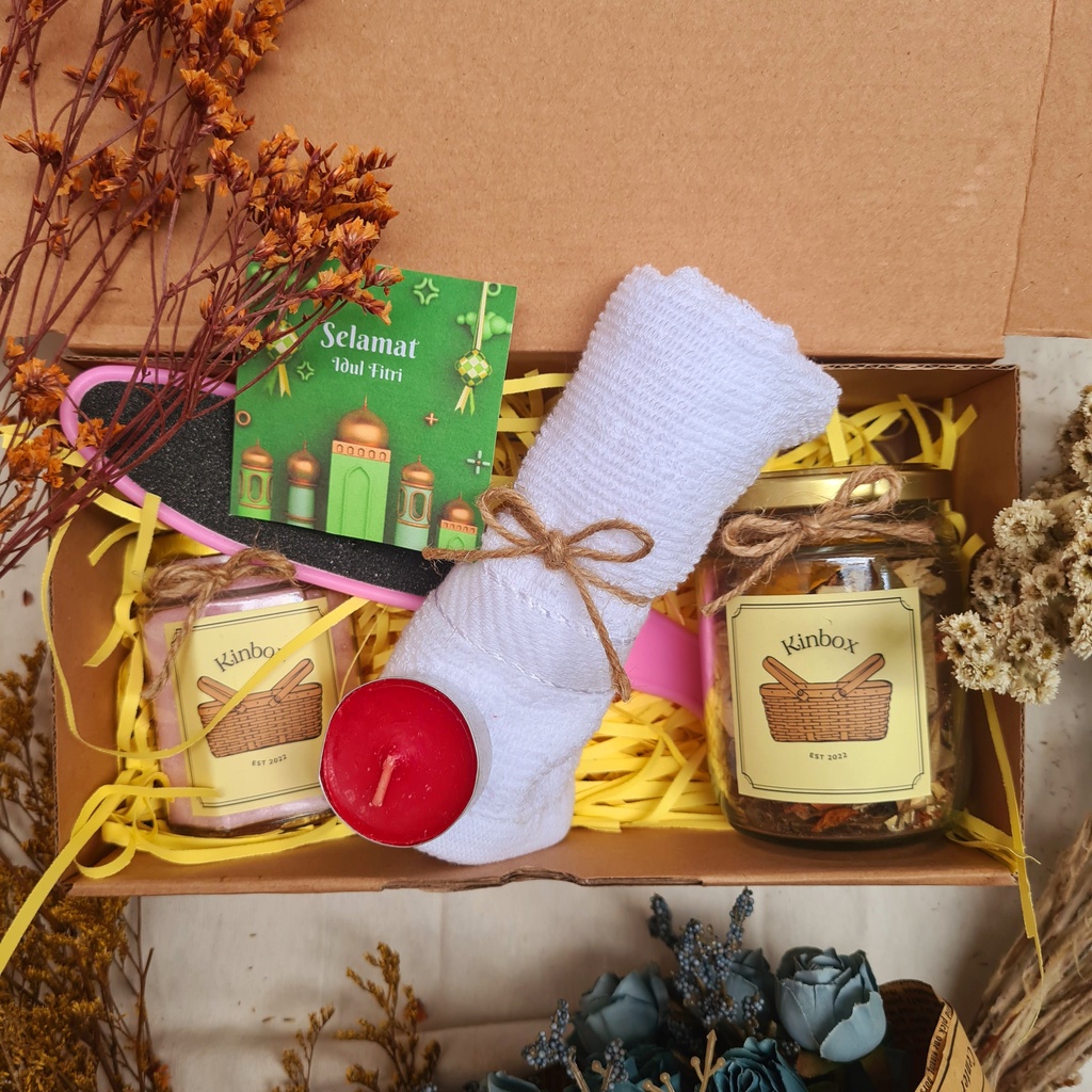 HAMPERS BATH SALT & BATH HERBS | GIFT SET BATH SALT & BATH HERBS | PRIMROSE SET