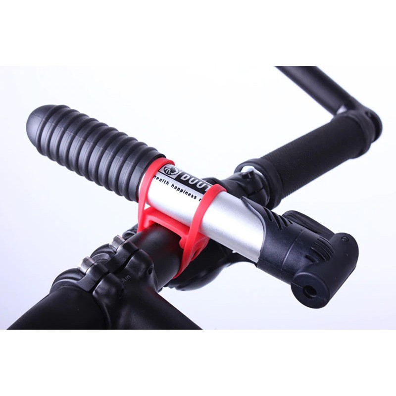 YGRETTE - Silicone Strap Bike Bracket Mount Holder for Flashlight Silikon senter braket sepeda