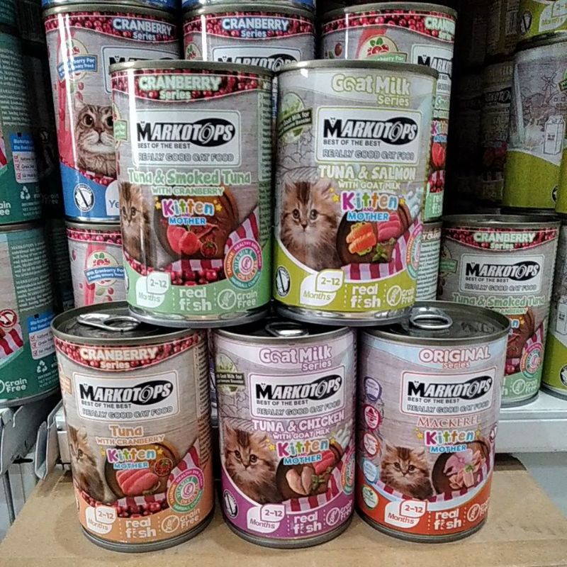 markotops kaleng kitten 400gr makanan kaleng markotops catfood makanan kucing