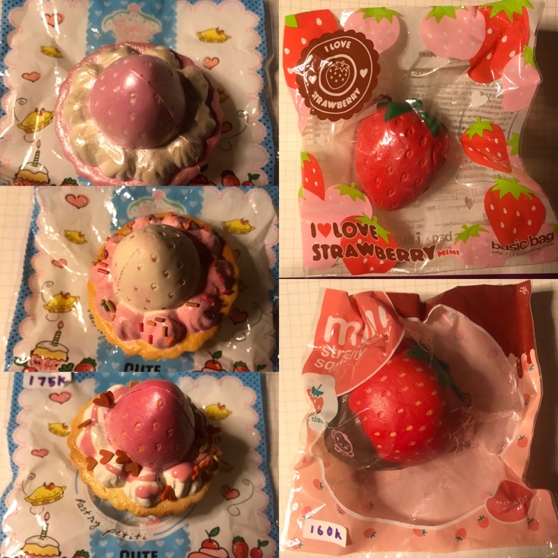squishy tart strawberry