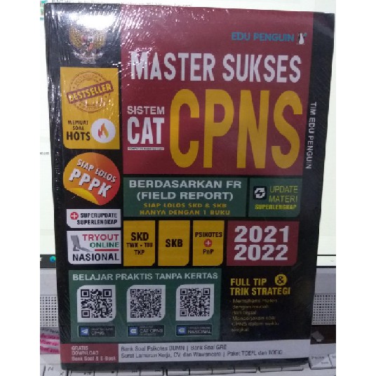 READY STOK !!MASTER SUKSES CAT CPNS 2021-2022-1